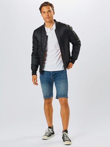 Superdry Slimfit Shorts 'Tyler' in Blau