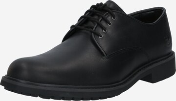 TIMBERLAND Fűzős cipő - fekete: elől