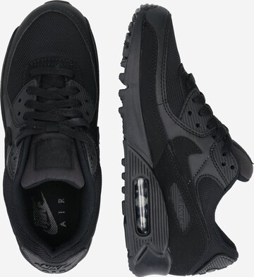 melns Nike Sportswear Zemie brīvā laika apavi 'Air Max 90'
