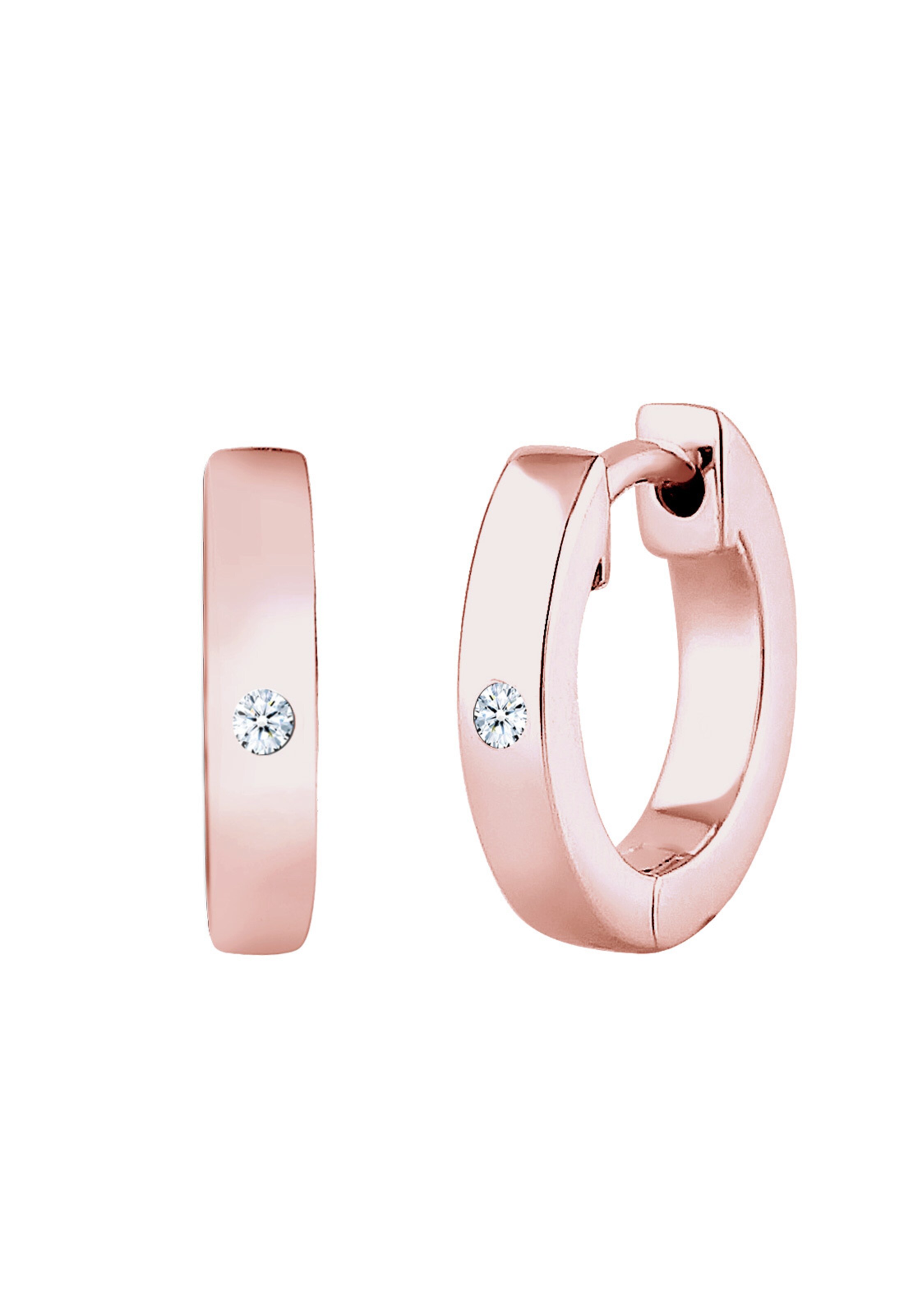 Boucles d'oreilles Elli DIAMONDS en or : devant