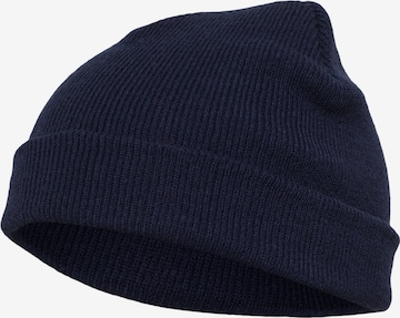 Flexfit - Gorros 'Yupoong' em azul: frente