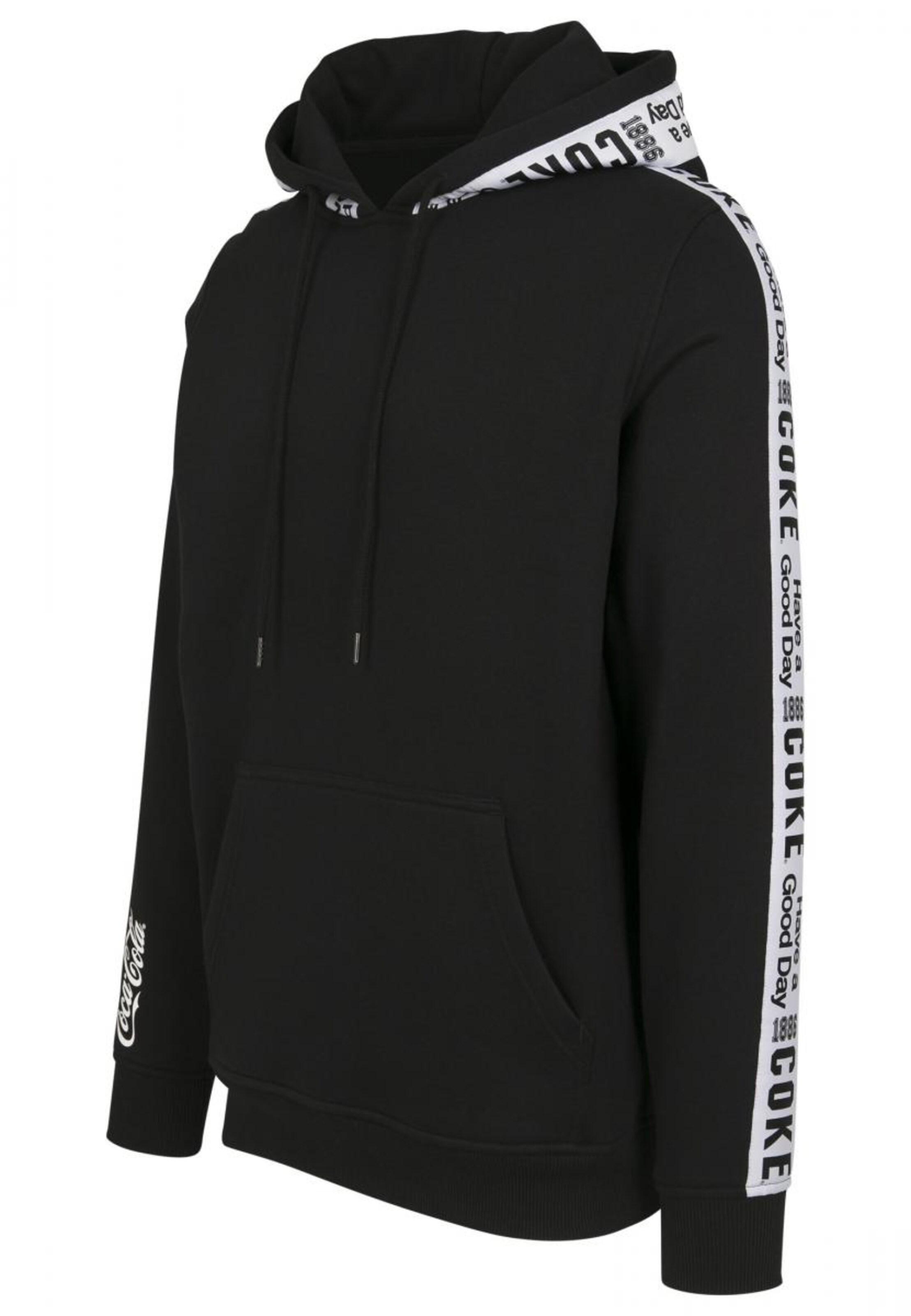 Merchcode Sweatshirt 'Coke' in Schwarz