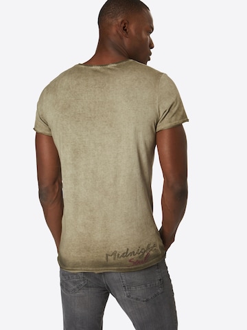 Key Largo T-shirt 'MT ALIVE round' i grön: baksida