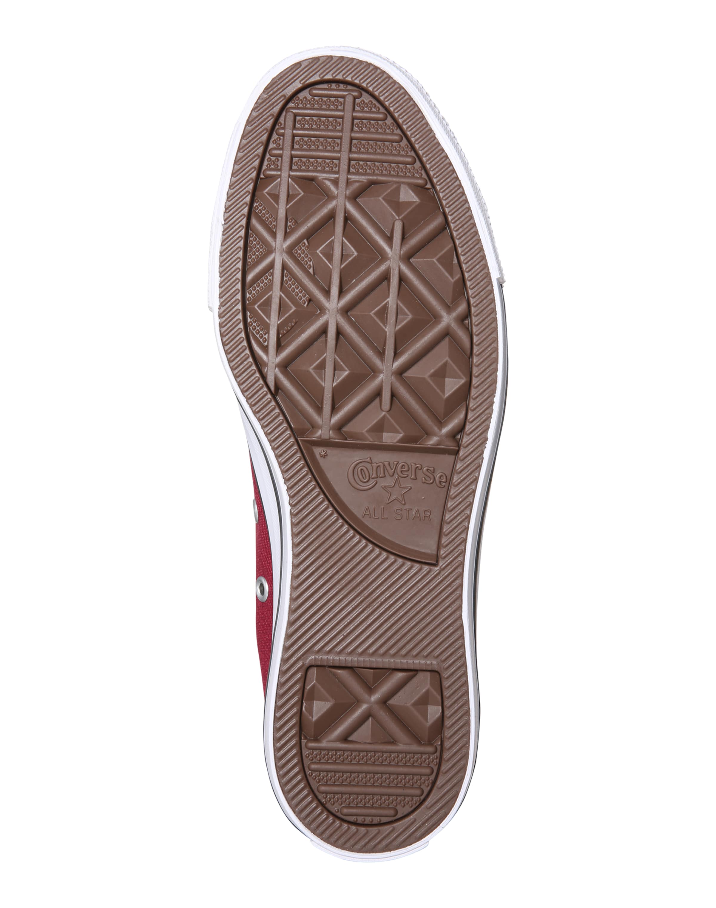 sarkans CONVERSE Zemie brīvā laika apavi 'Chuck Taylor All Star Ox'