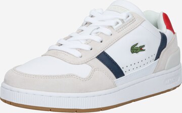 LACOSTE Sneakers in White: front