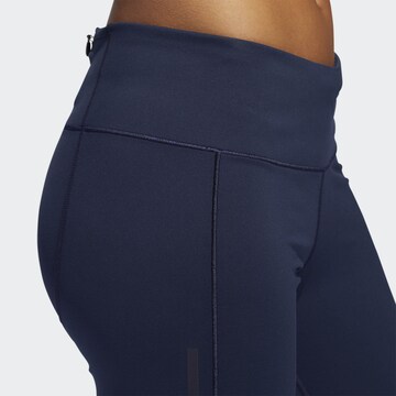 ADIDAS SPORTSWEAR Skinny Sporthose in Blau