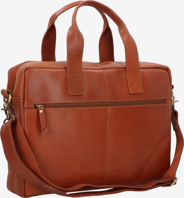 Burkely Document Bag 'River' in Brown