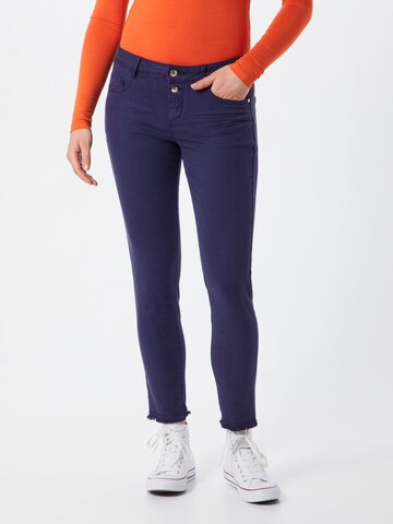 Coupe slim Pantalon s.Oliver en bleu : devant