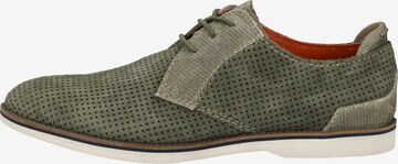 bugatti Lace-Up Shoes in Green: front