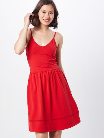 Rochie de vară 'ONLADDY STRAP DRESS JRS' de la ONLY pe roșu: față