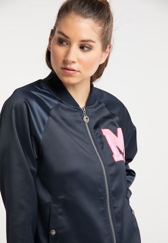MYMO - Chaqueta de entretiempo en azul: frente
