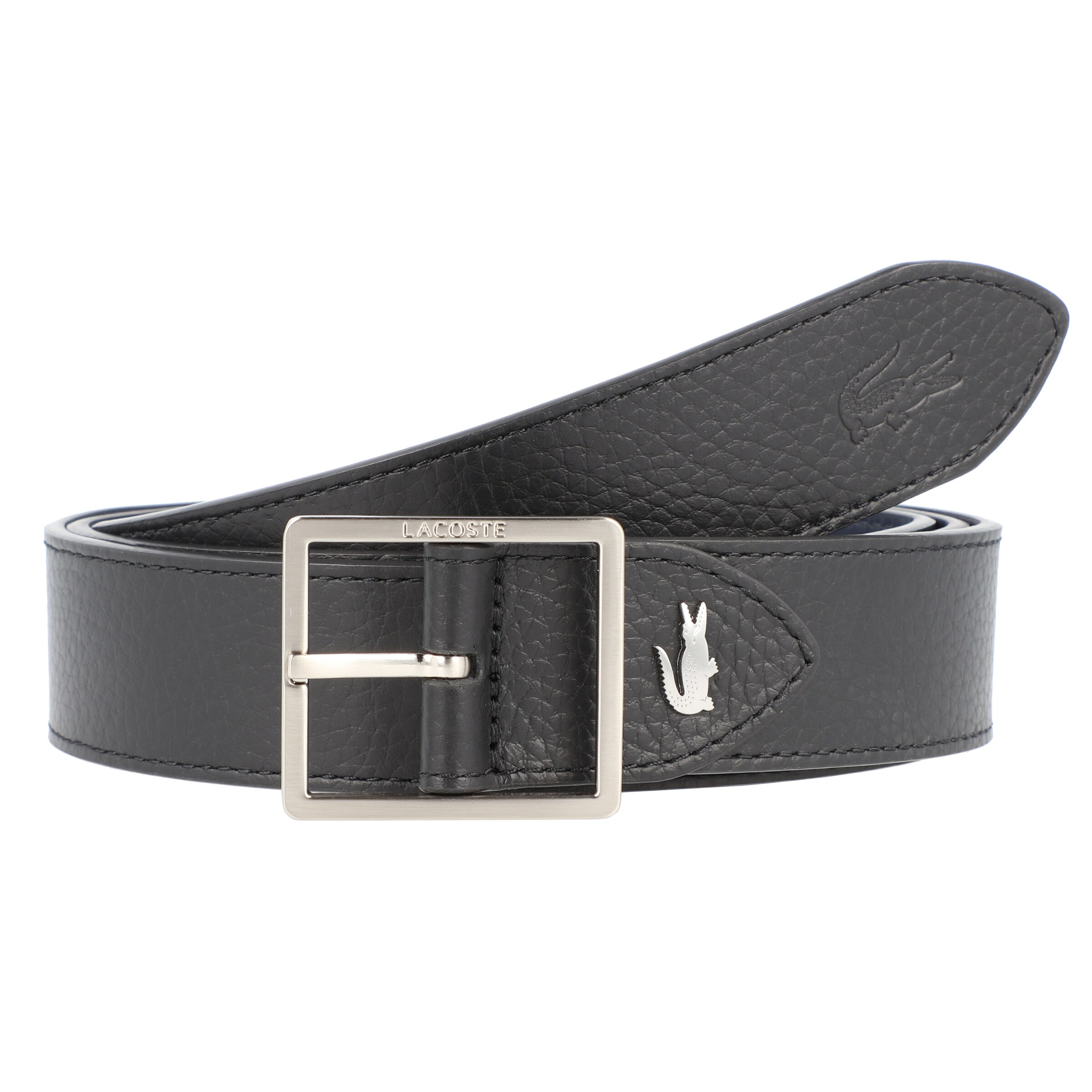 LACOSTE - Riem in de kleur Zwart