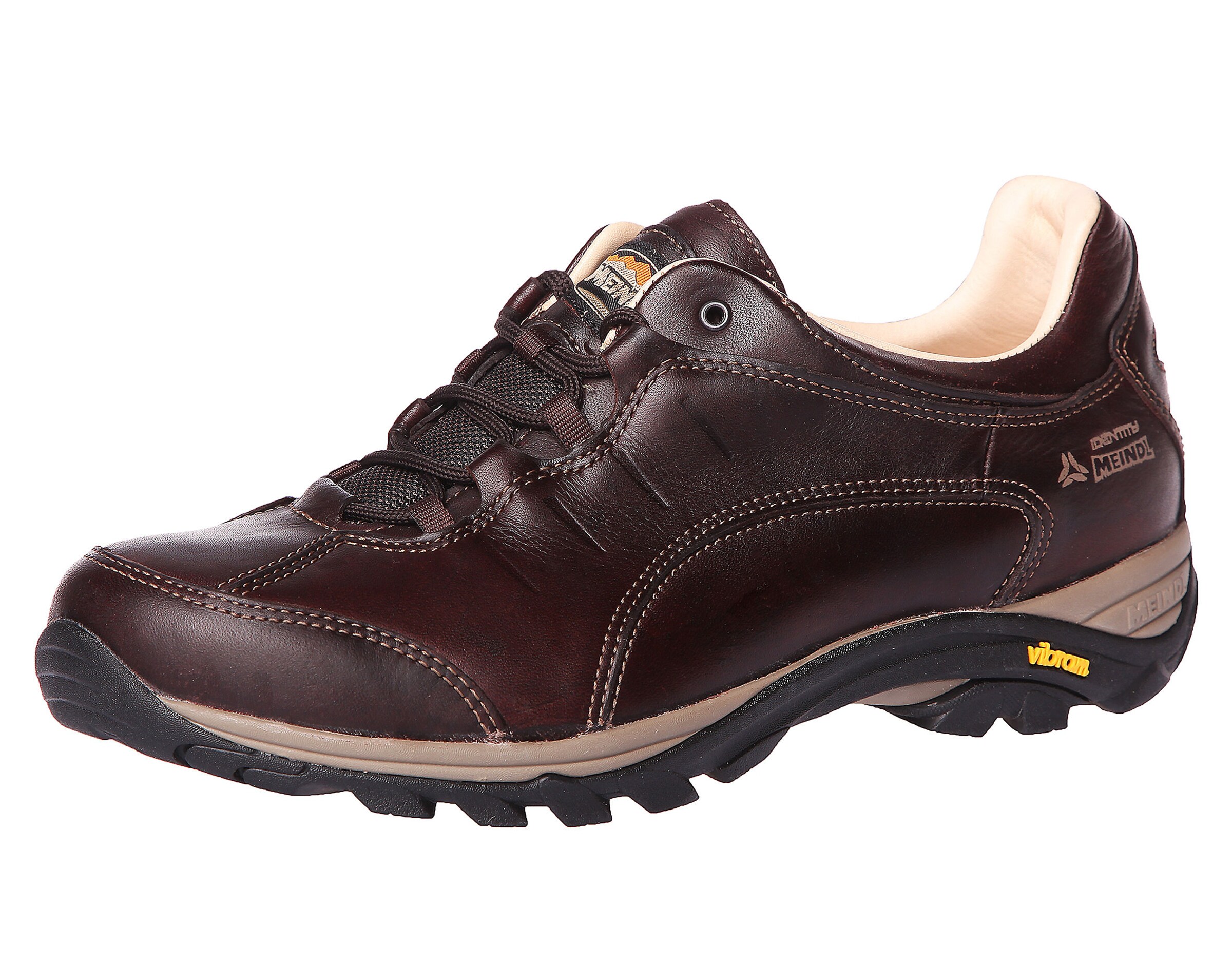 MEINDL - Lage schoen 'Ascona Identity' in de kleur Donkerbruin