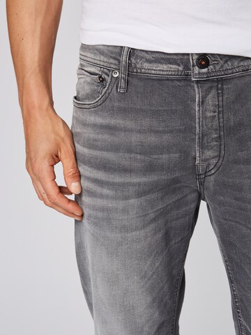 JACK & JONES - Regular Calças de ganga 'Clark' em cinzento