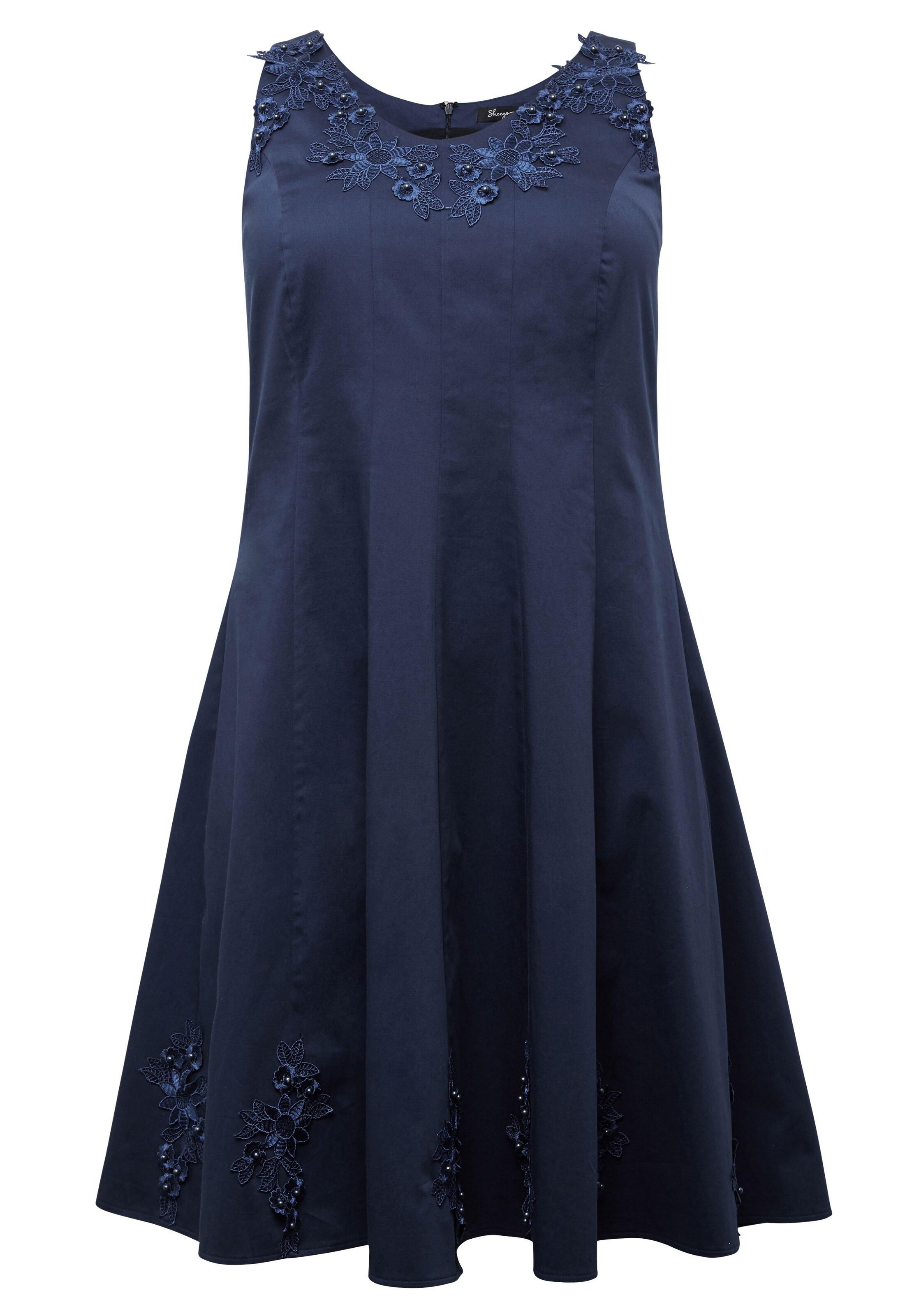 SHEEGO - Cocktailkleid in nachtblau