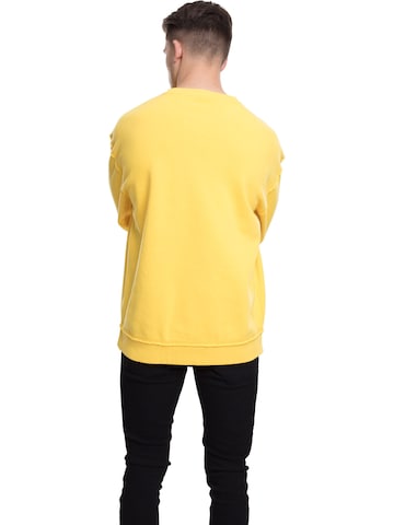 Urban Classics Sweatshirt in Yellow