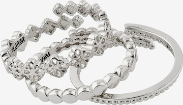 Pilgrim Ring 'Joy' in Silber: front