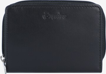 Esquire Wallet 'New Silk' in Black: front