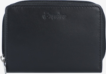 Esquire Wallet 'New Silk' in Black: front