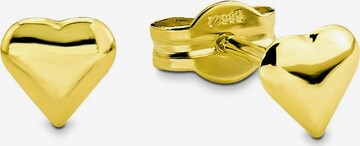 AMOR Earrings 'Herz' in Gold: front