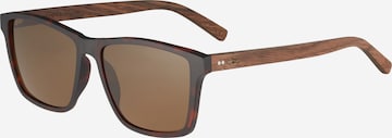 TAKE A SHOT Sunglasses 'Ronja' in Brown: front