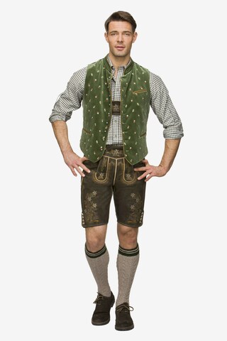 STOCKERPOINT Traditional Vest 'Calzado' in Green