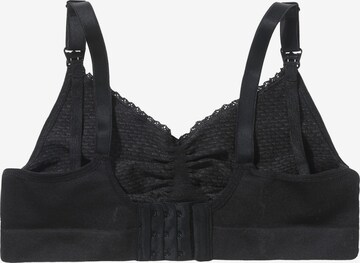 ANITA T-shirt Nursing Bra 'Seamless' in Black