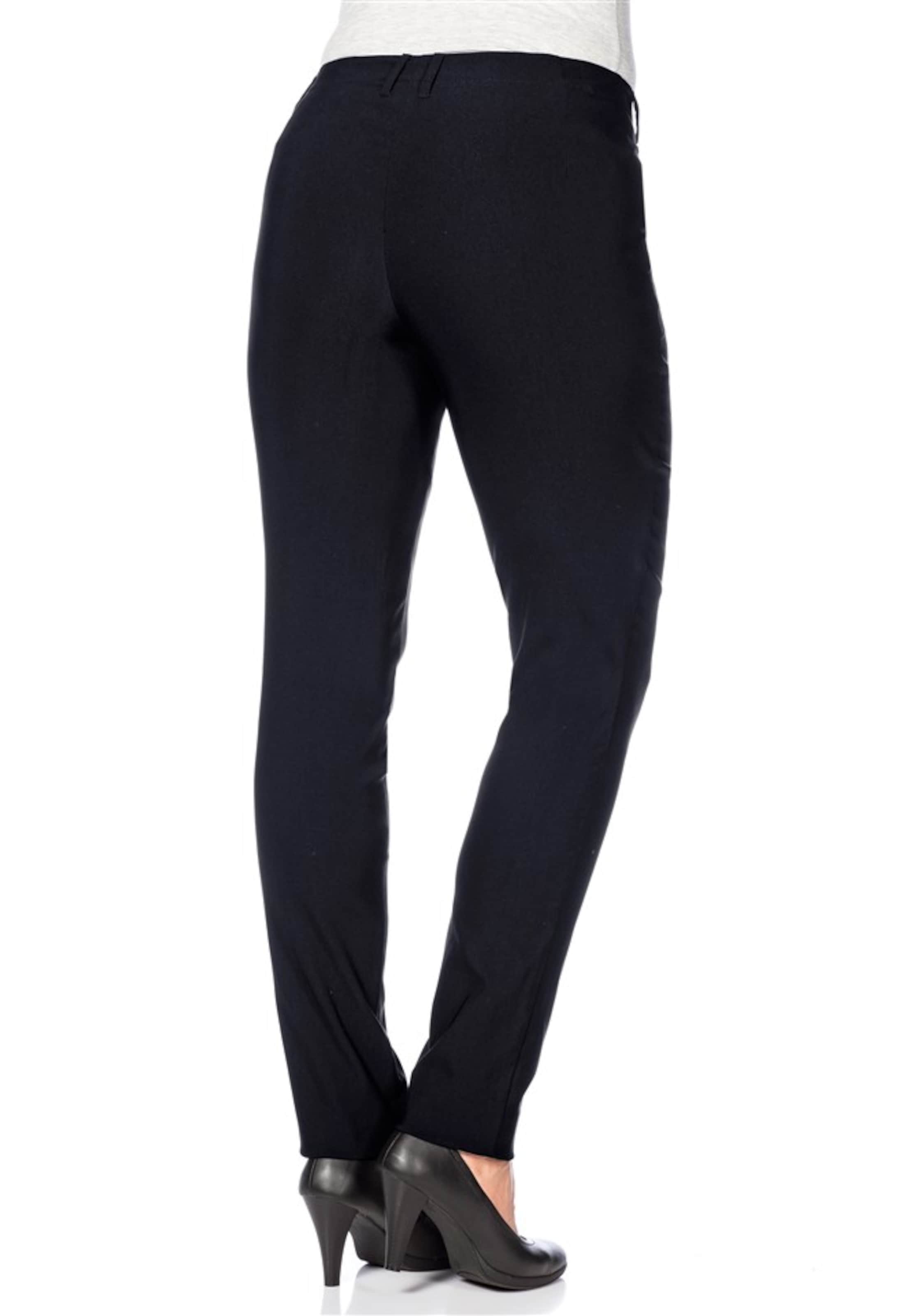 Slimfit Pantaloni 'Die Schmale' di SHEEGO in nero