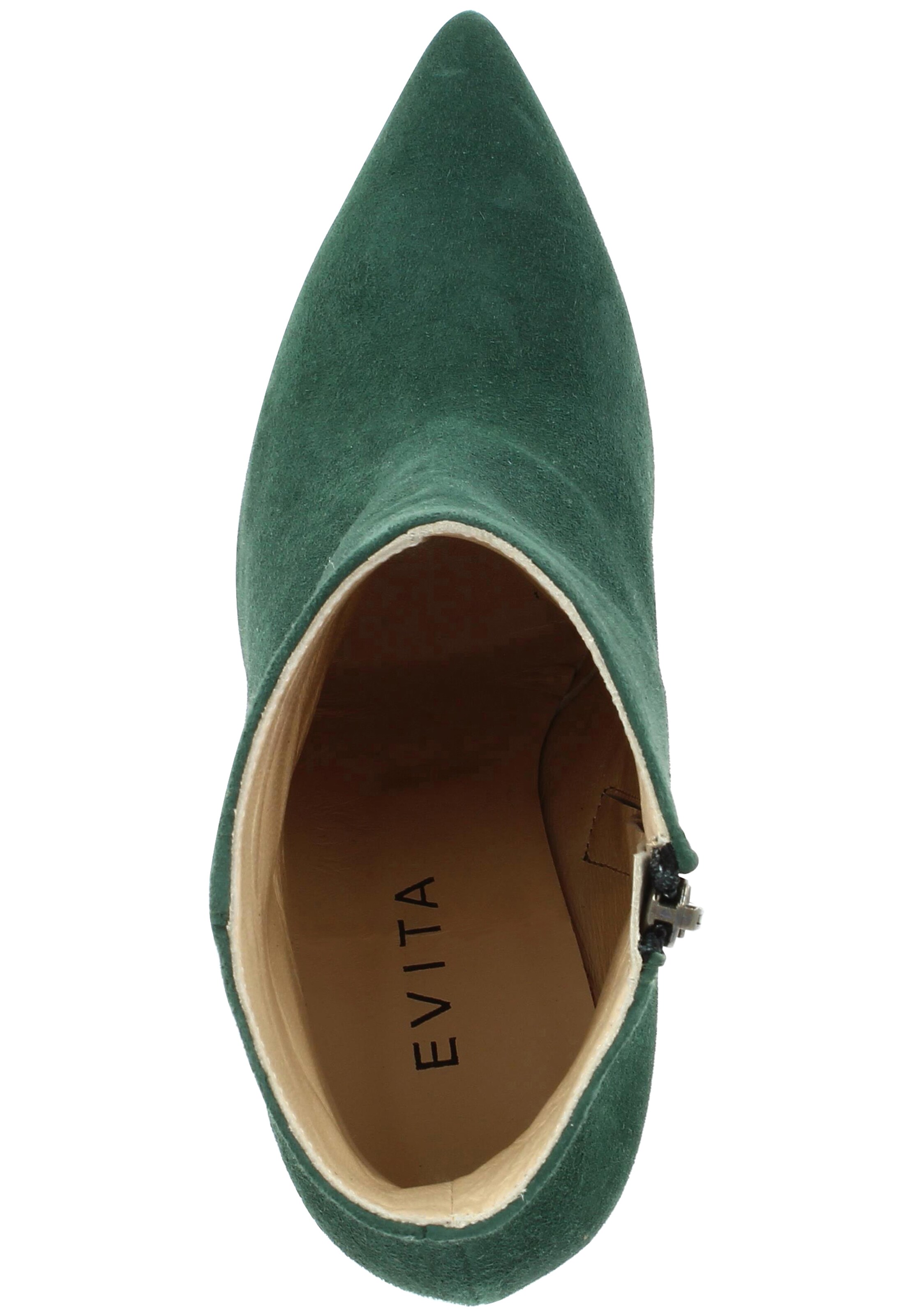 EVITA Ankle Boots in Green