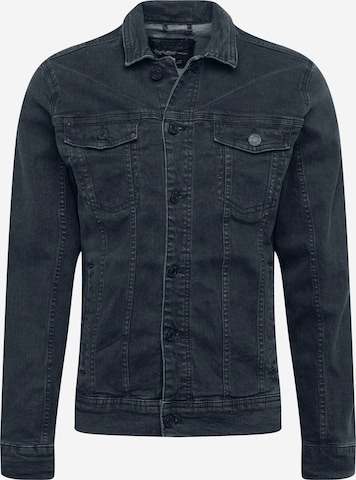 BLENDRegular Fit Prijelazna jakna - crna boja: prednji dio