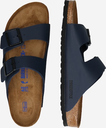 BIRKENSTOCK Pantolette 'Arizona' in Blau: bočná strana