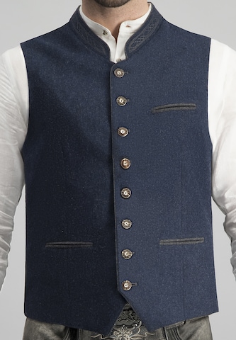 STOCKERPOINT Traditional Vest 'Sirius' in Blue