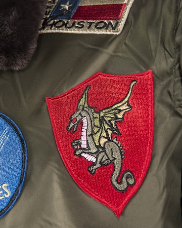TOP GUN Between-season jacket in Green