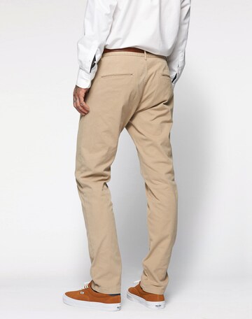 smėlio SCOTCH & SODA Prigludęs „Chino“ stiliaus kelnės 'Stuart'