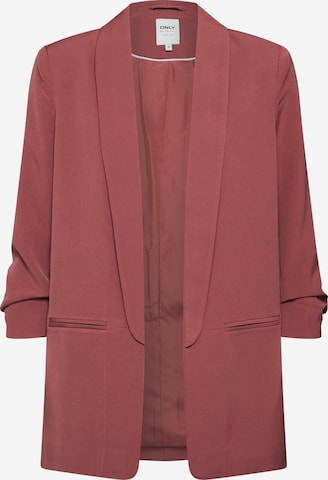 Blazer 'ELLY' ONLY en rouge : devant