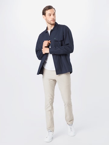 TOMMY HILFIGER Regular Fit Hemd 'Officer' in Blau