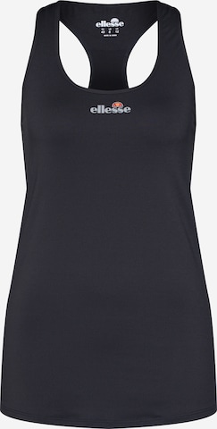 ELLESSE Sporttop 'Tivoli' in Zwart: voorkant