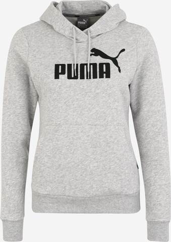 PUMA Athletic Sweatshirt in Grey: front