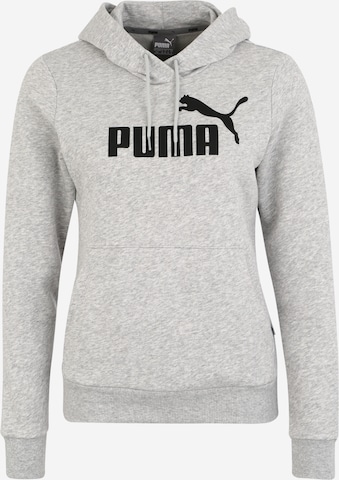 PUMA Športová mikina - Sivá: predná strana