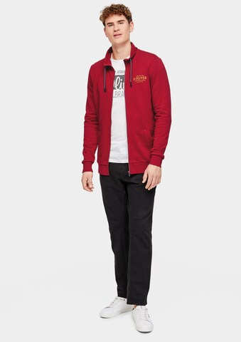 s.Oliver Sweatjacke in Rot
