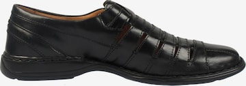 JOSEF SEIBEL Tapered Slipper 'Steven' in Schwarz