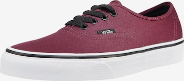 VANS Tenisky 'Authentic' – červená: přední strana