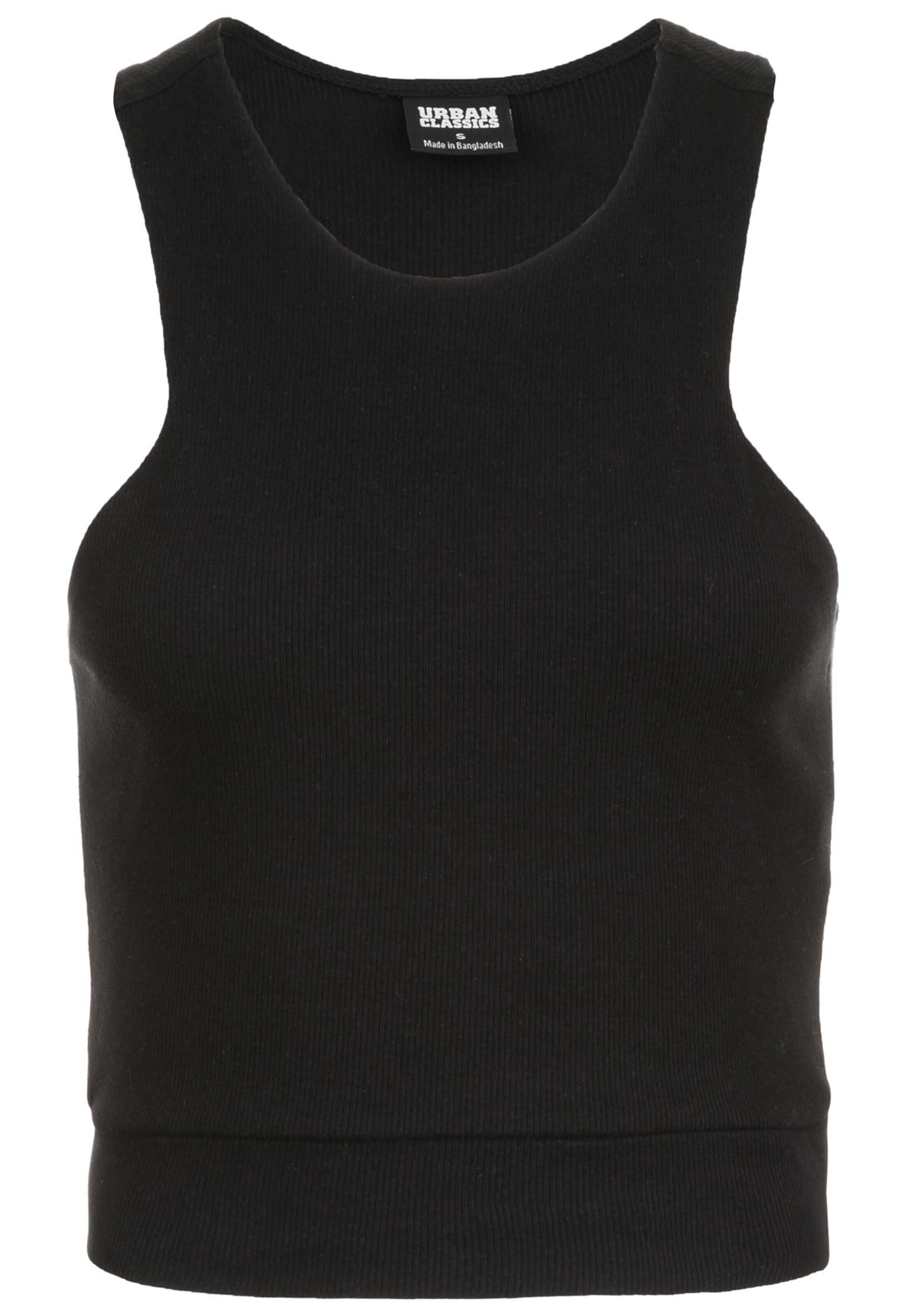 Urban Classics - Top 'Ladies Squared' in schwarz