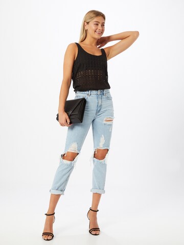 VERO MODA Top 'ISABELLA' w kolorze czarny