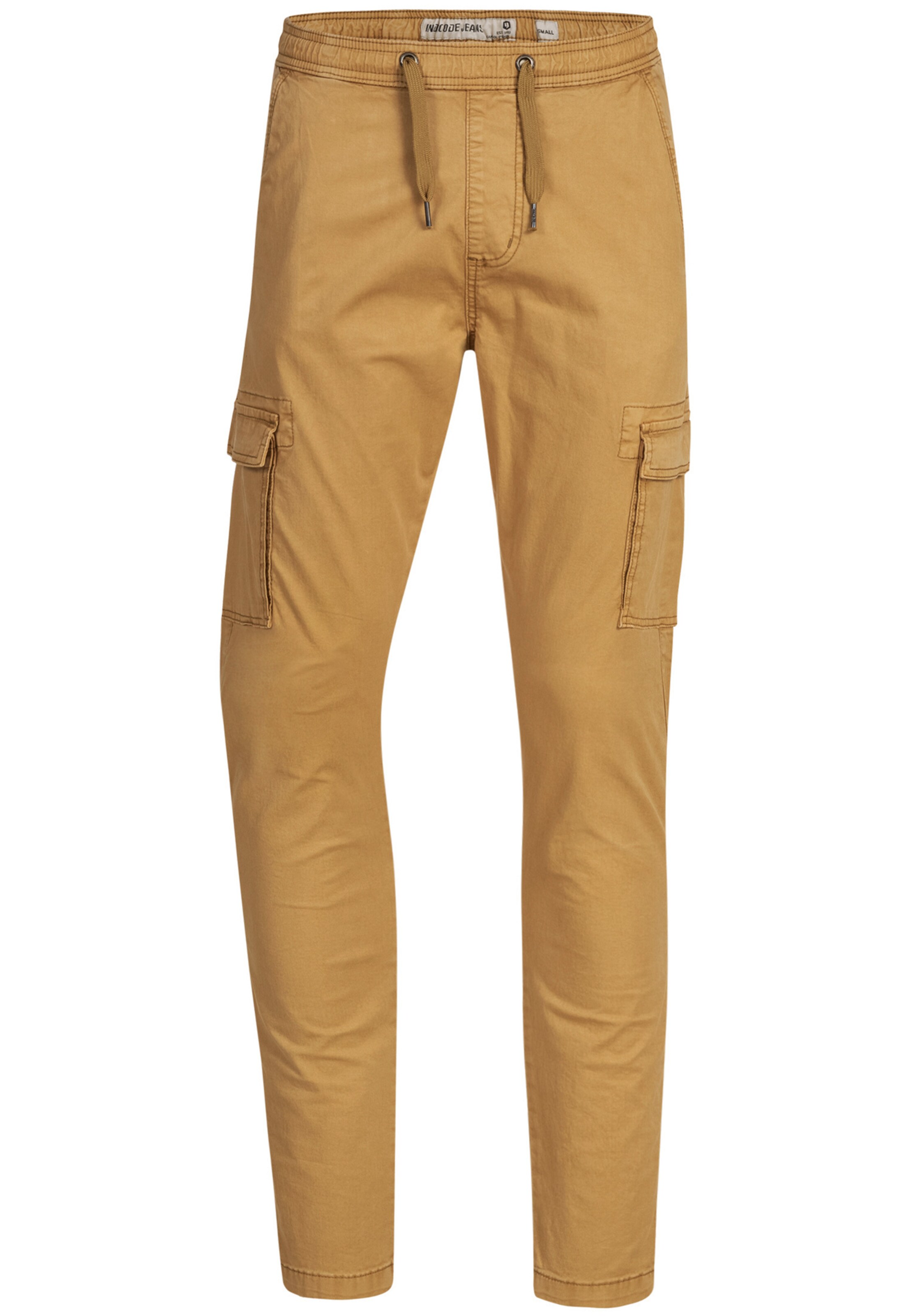 INDICODE JEANS Regular Hose 'Broadwick' in Braun: Vorderseite