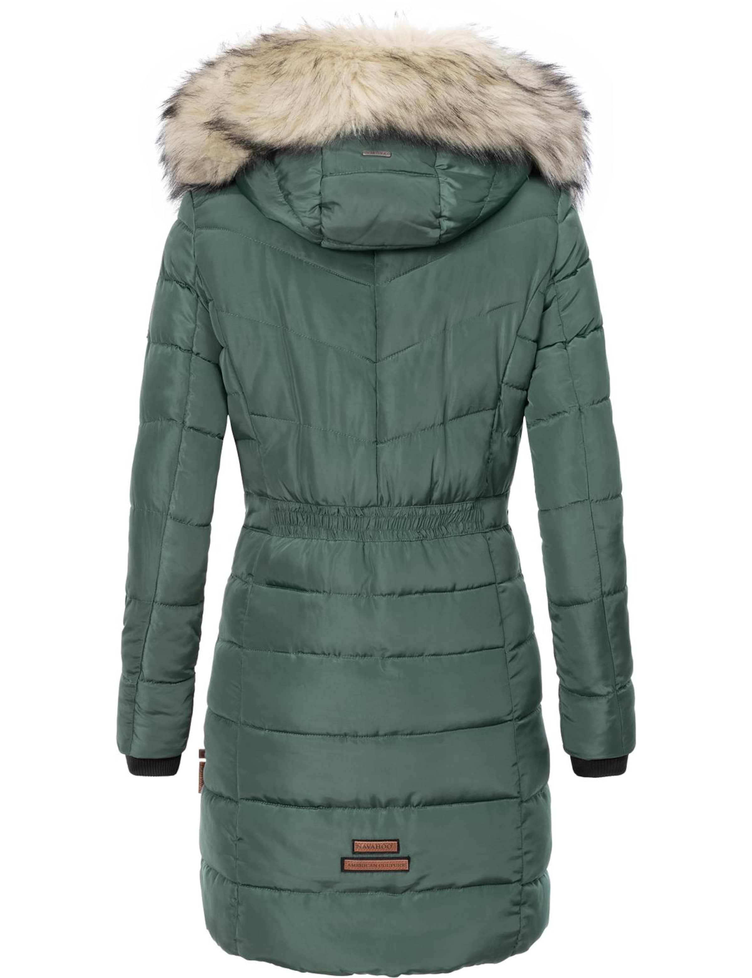 žalia NAVAHOO Žieminis paltas 'Paula'
