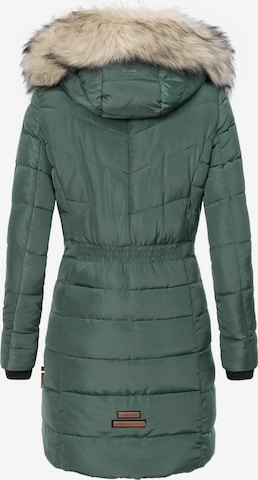 NAVAHOO Zimný kabát 'Paula' - Zelená