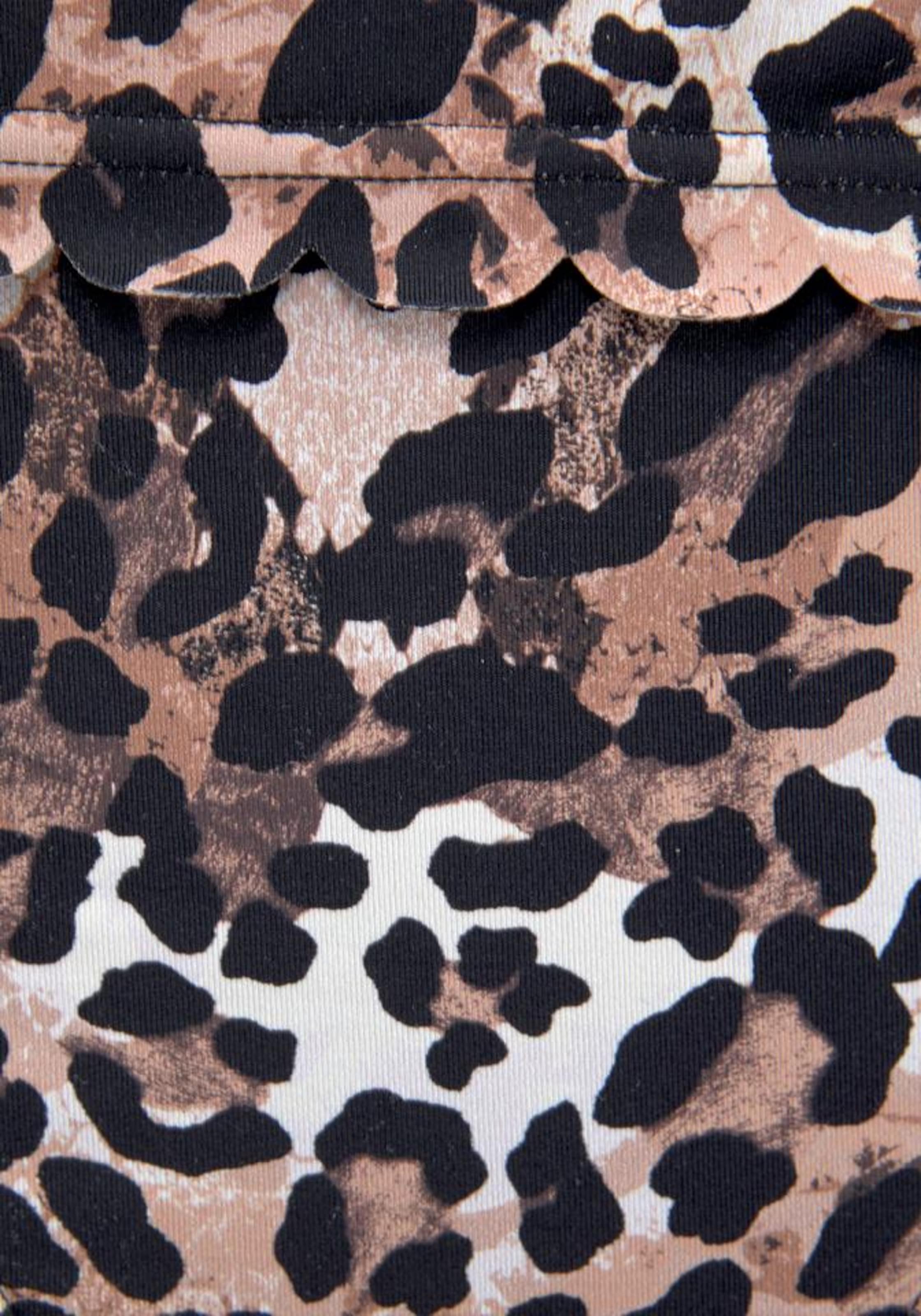 LASCANA Σλιπ μπικίνι 'Lexa' σε καφέ