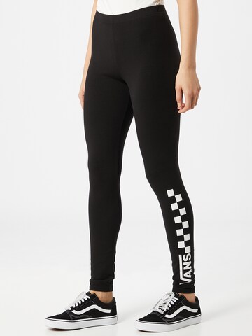 VANS Skinny Leggings in Zwart: voorkant