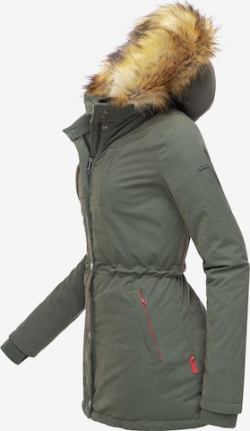 MARIKOO - Parka de inverno 'Akira' em verde